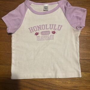 Honolulu Cropped Tee